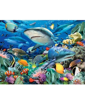 Rompecabezas Arrecife de Coral 100 piezas Ravensburger