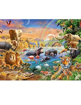 Rompecabezas Animales de la Sabana 100 piezas Ravensburger