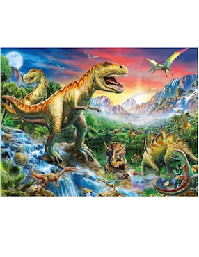 Rompecabezas La Era de los Dinosaurios 100 piezas Ravensburger