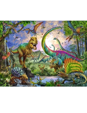Rompecabezas Reino de Dinosaurios 200 piezas Ravensburger