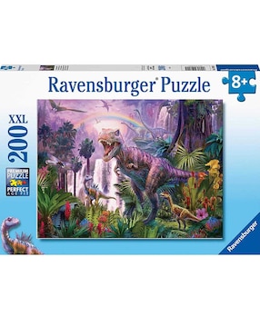 Rompecabezas Ravensburger Rey De Los Dinosaurios 200 Piezas