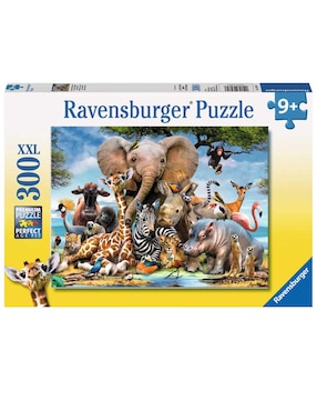 Rompecabezas Ravensburger Amigos De África 300 Piezas