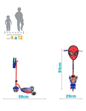 Scooter manual Apache Spider-Man