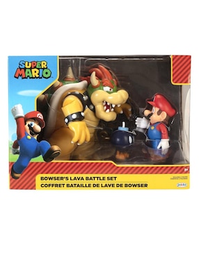 Juguete articulada Nintendo Super Mario Bros collectors Jakks Pacific con movimiento, luz y sonido