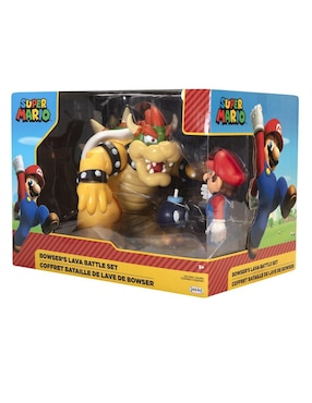 Juguete articulada Nintendo Super Mario Bros collectors Jakks Pacific con movimiento, luz y sonido