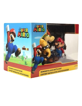 Juguete articulada Nintendo Super Mario Bros collectors Jakks Pacific con movimiento, luz y sonido