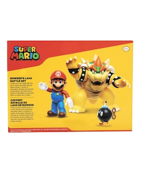 Juguete articulada Nintendo Super Mario Bros collectors Jakks Pacific con movimiento, luz y sonido