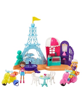 Set De Muñecas Polly Pocket Aventuras En París