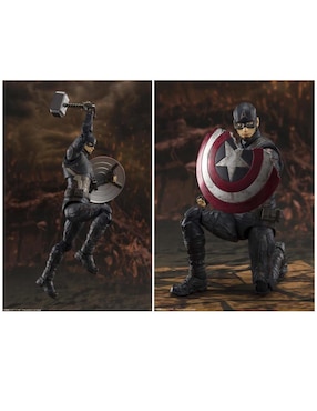 Figura de colección Marvel Captain America deluxe Bandai