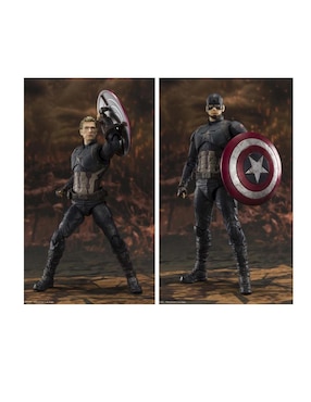 Figura de colección Marvel Captain America deluxe Bandai