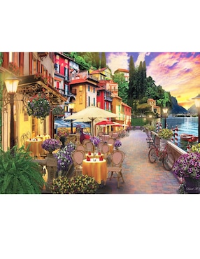 Rompecabezas David Maclean Lago Como, Italia 2000 piezas Anatolian