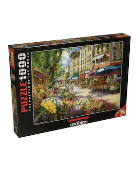 Rompecabezas Anatolian Sam Park Café Paris 1000 piezas