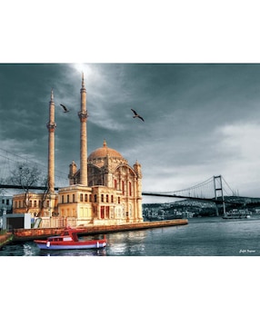 Rompecabezas Anatolian Mezquita de Ortakoy, Turquía 1000 piezas