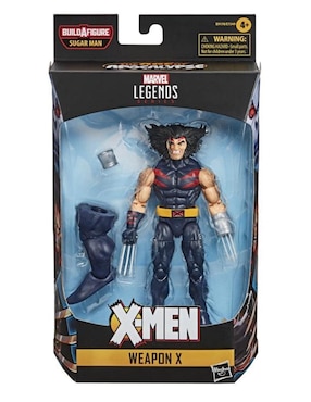 Figura De Acción Wepon X Hasbro Articulado Marvel