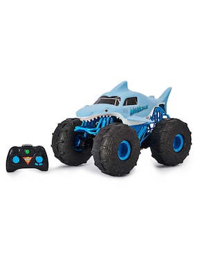 Vehículo de control remoto Monster Jam megalodón storm