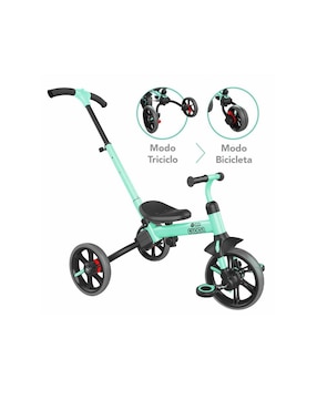 Triciclo Yvolution Y-Velo Refresh 2.0 Flippa verde negro