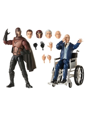 Set Figuras De Colección Magneto Y Professor X Marvel