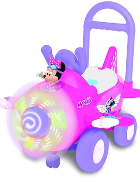 Avión Montable Kiddieland Minnie Mouse Sin Control Remoto