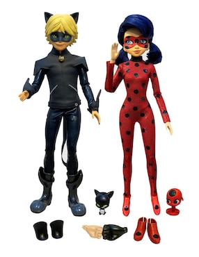 Set Muñeco Miraculous Bandai Ladybug