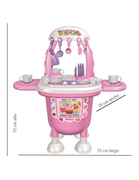 Cocina de Juguete Mytoy con 15 Accesorios
