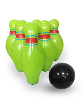 Set De Bolos Juguete Toy Town 7 Piezas