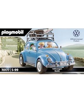 Set De Construcción Playmobil Volkswagen Sedan Con 52 Piezas