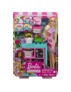 Muñeca Barbie Tienda Flores