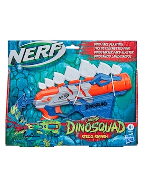 Pistola de dardos Nerf Dino Squad Stego-Smash