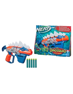 Pistola de dardos Nerf Dino Squad Stego-Smash