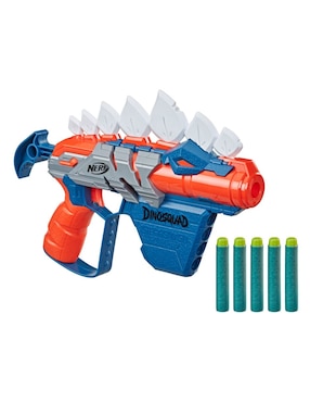 Pistola de dardos Nerf Dino Squad Stego-Smash