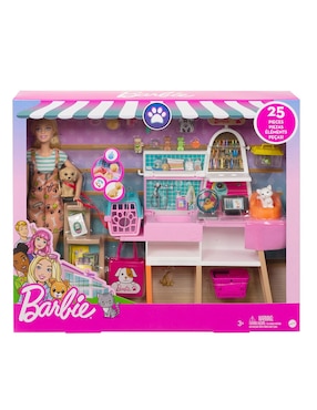 Muñeca Barbie Tienda Mascotas