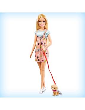 Muñeca Barbie Tienda Mascotas
