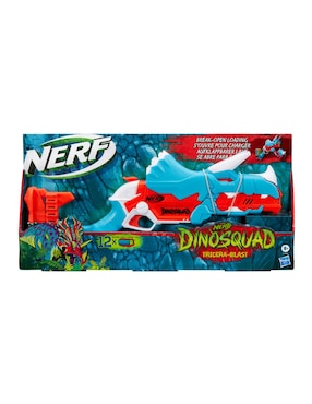 Lanzador Tricera-Blast Nerf DinoSquad