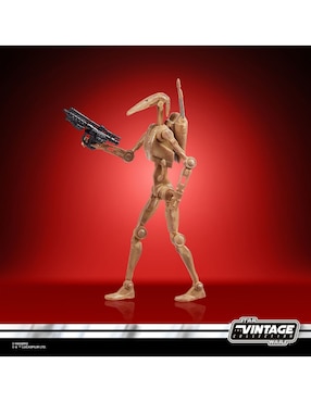 Figura de colección articulada vintage Star Wars con movimiento