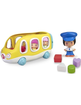Bus Escolar Mi First Pinypon Famosa juego didáctico infantil unisex