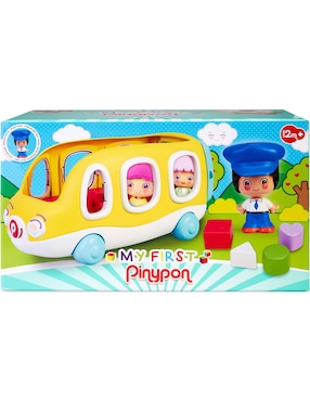 Bus Escolar Mi First Pinypon Famosa juego didáctico infantil unisex