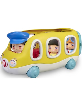 Bus Escolar Mi First Pinypon Famosa juego didáctico infantil unisex