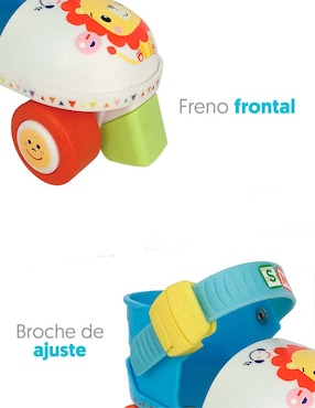 Patines de 4 ruedas Fisher Price unisex