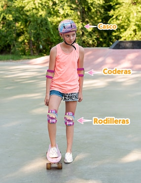 Set de protectores Toy Town de skate infantil