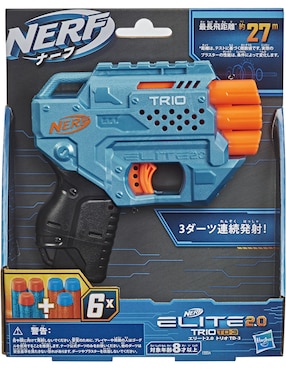 Lanzador de dardos Nerf Elite trio
