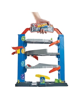 Pista armable Hot Wheels Stunt Garage