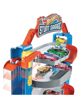 Pista armable Hot Wheels Stunt Garage