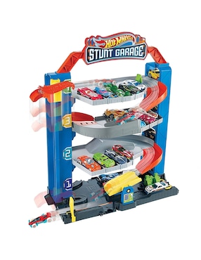 Pista armable Hot Wheels Stunt Garage