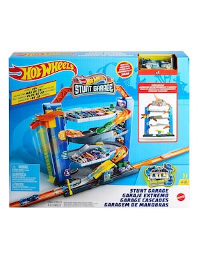 Pista armable Hot Wheels Stunt Garage