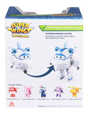 Figura de acción Super Wings collectors Alpha