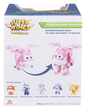 Figura de acción Super Wings collectors Alpha