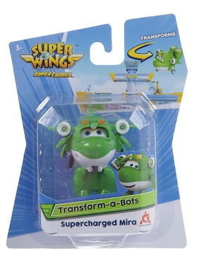 Figura de acción Super Wings collectors Alpha con movimiento