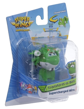 Figura de acción Super Wings collectors Alpha con movimiento