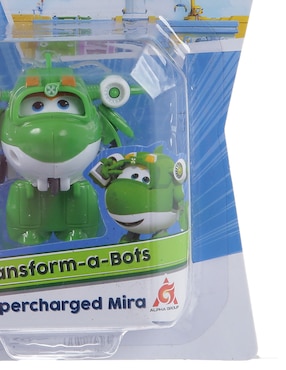 Figura de acción Super Wings collectors Alpha con movimiento