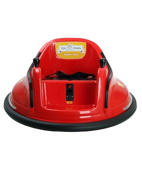 Automóvil montable Toy Town Spinning Bumper de batería